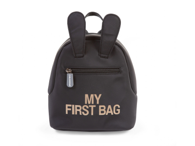 Childhome detský batoh - ruksak My first bag Black