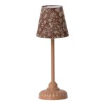 Maileg vintage mini lampa pre myšky - tmavo ružová